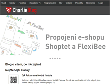 Tablet Screenshot of charlieblog.eu